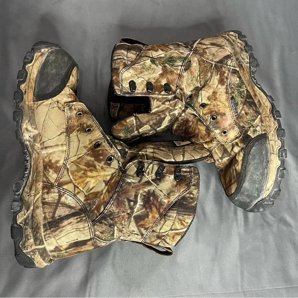 Red Wing Boots Irish Setter Mens 13 Hunting Waterproof READ Description Gorerex - Picture 8 of 16